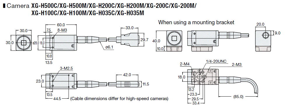XG/XG-H200C(M) Dimension