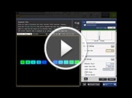 以背景工具進行特性化/對比處理