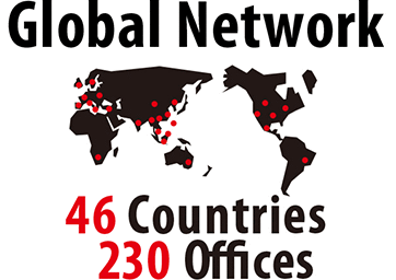Global Network / 46 Countries 230 Offices