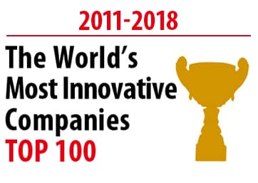 2011-2018 / The World's Most Innovative Companies TOP 100