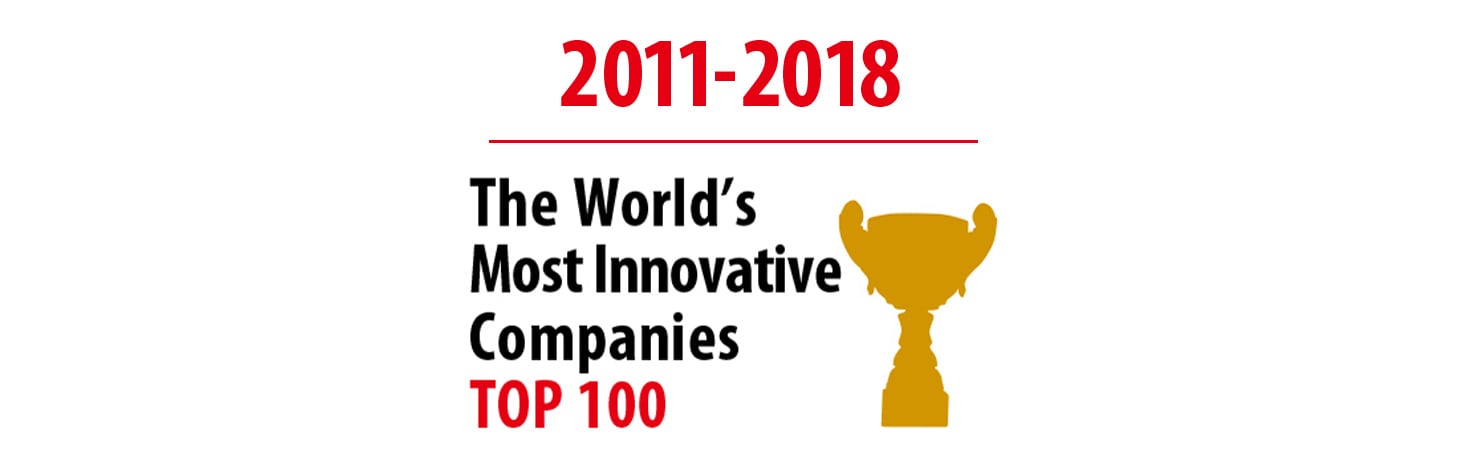 2011-2018 / The World's Most Innovative Companies TOP 100