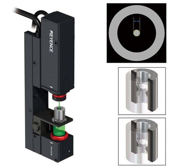 模具的內徑量測