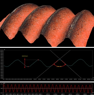透過高精度的2D、3D量測及自動分析，定量化證物的評估