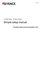 LJ-X8000 系列 [3D模式篇] 簡單設定手冊 控制/通訊篇 I/O