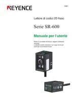 SR-600 系列 用戶手冊 (義大利語)