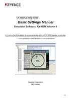 CV-3002/CV-3502 系列 模擬器軟體CV-H3N 基本設定手冊 Vol.4 (英語)