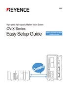 CV-X 系列 簡單設定手冊 控制/通訊篇 EtherNet/IP (OMRON CJ系列) (英語)