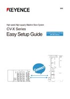 CV-X 系列 簡單設定手冊 控制/通訊篇 PLC連接 (MELSEC Q系列) (英語)