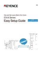CV-X 系列 簡單設定手冊 RS-232C 無協議通訊篇 (英語)