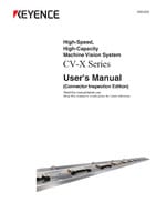 CV-X 系列 使用者手冊 連接器檢測篇 (英語)