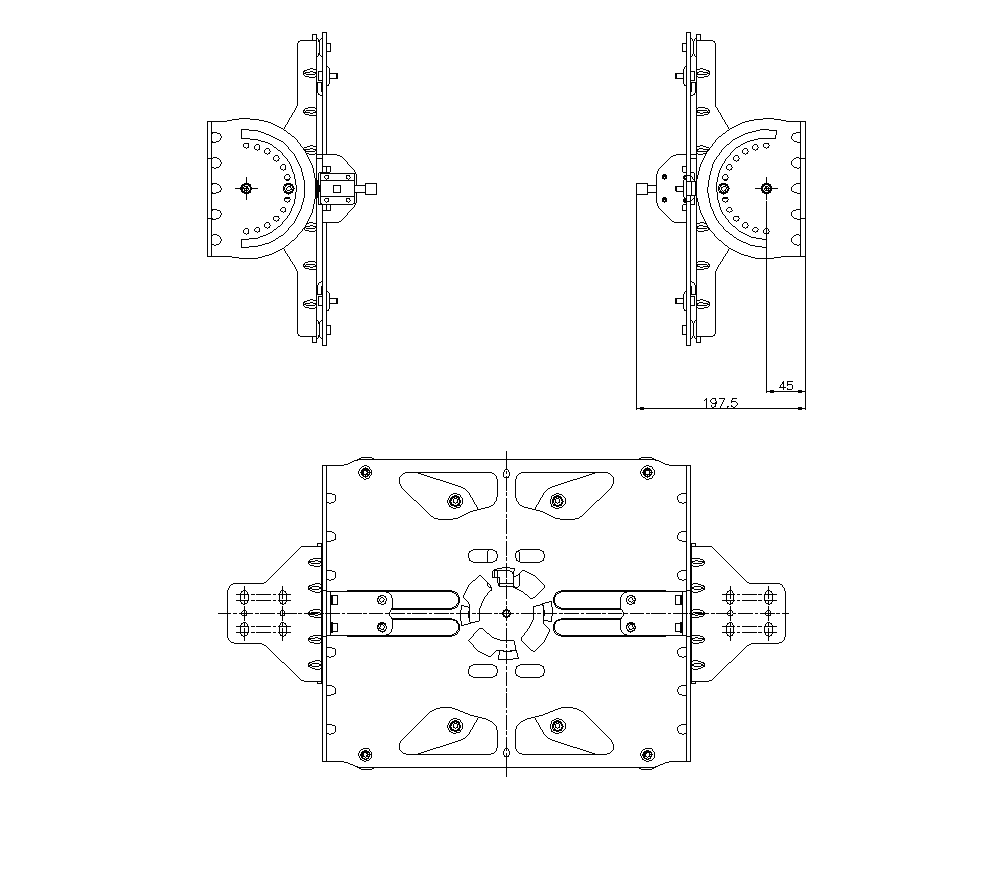 SR-5000X/BRACKET Dimension