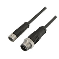 OP-89139 - M8 3pin 放大器內藏/放大器中繼連接器用纜線 耐熱、耐清洗 10 m