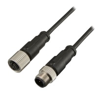 OP-89141 - M12 4pin 放大器內藏連接器用纜線 標準 5 m