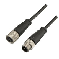 OP-89148 - M12 4pin 放大器內藏連接器用纜線 耐油 10 m